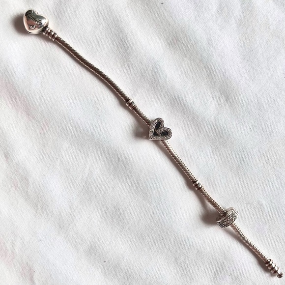 Pandora Moments Family Tree Charm Bracelet with Charms - Picture 3 of 8